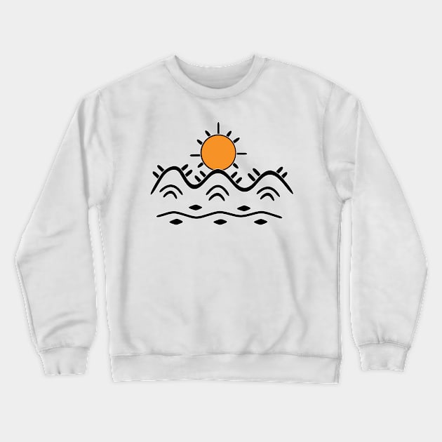 summer Crewneck Sweatshirt by MARIN